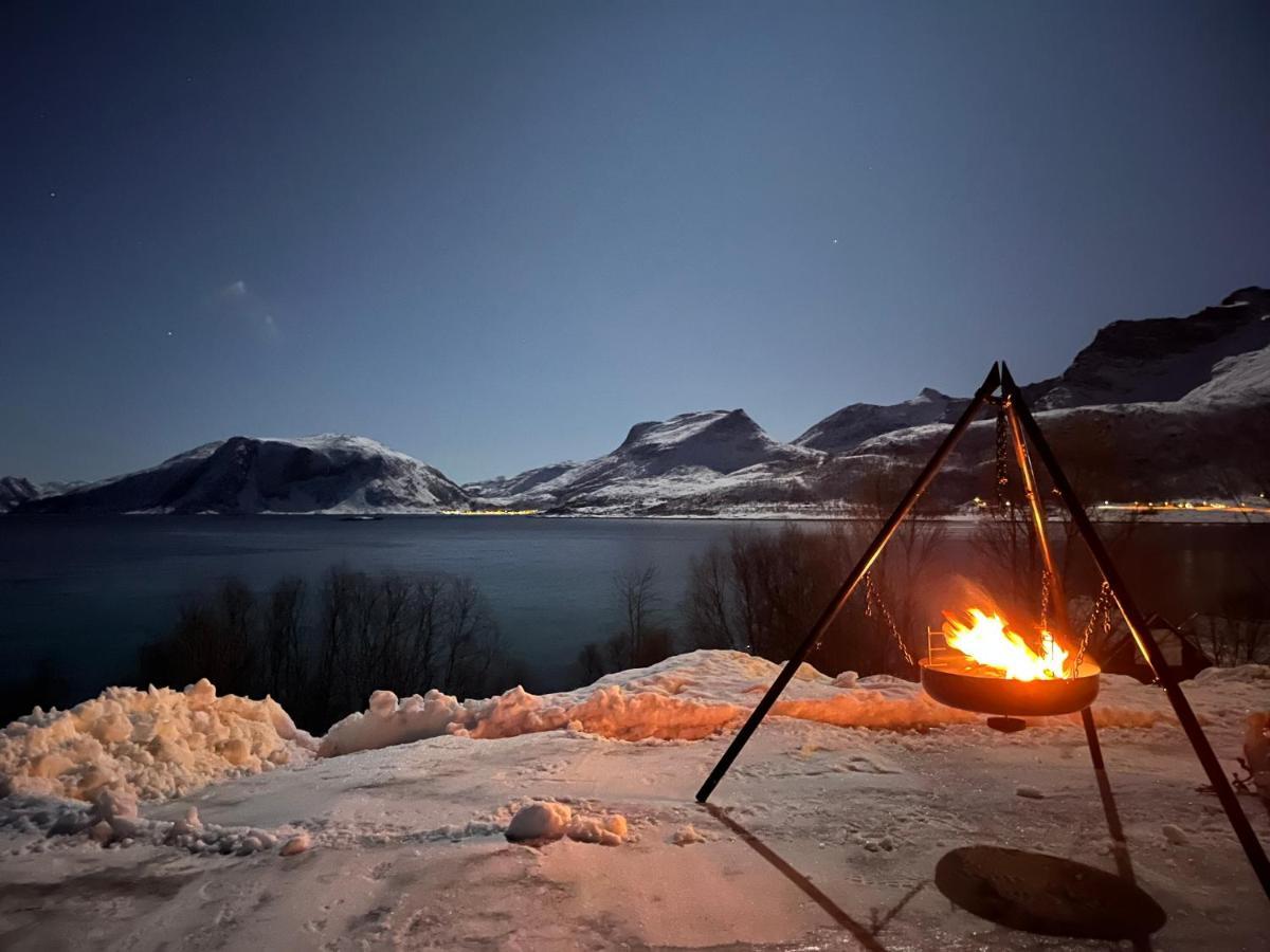 Fantastic View, Quiet And Relaxing By The Sea Villa Kvaloya Екстериор снимка