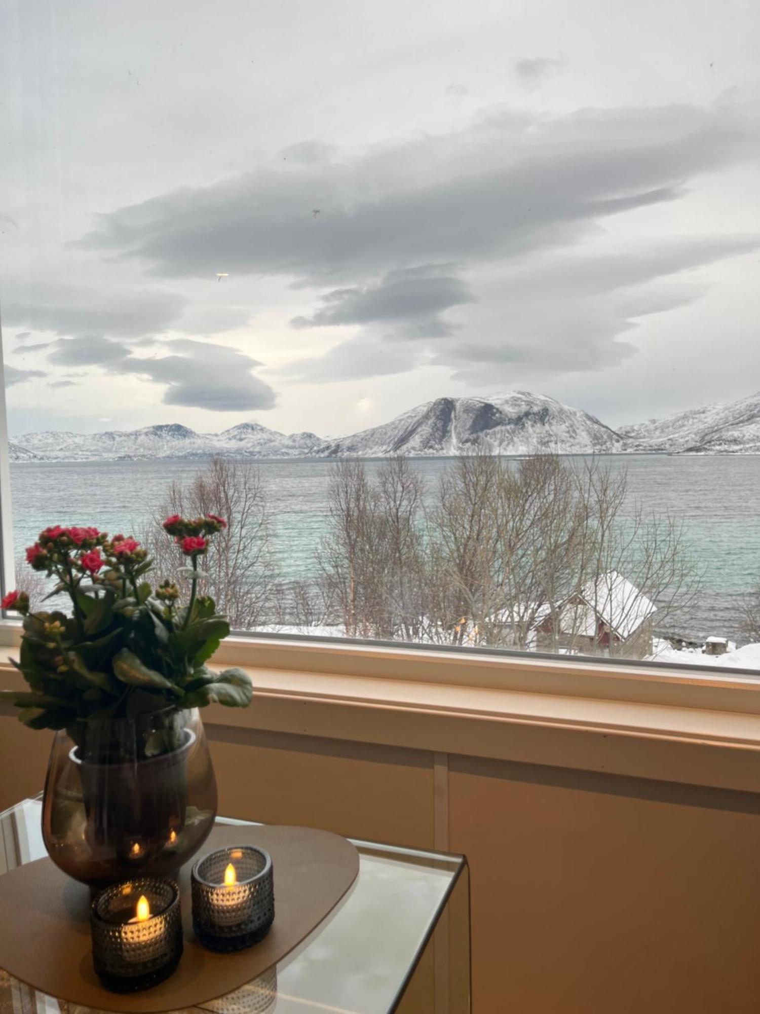 Fantastic View, Quiet And Relaxing By The Sea Villa Kvaloya Екстериор снимка
